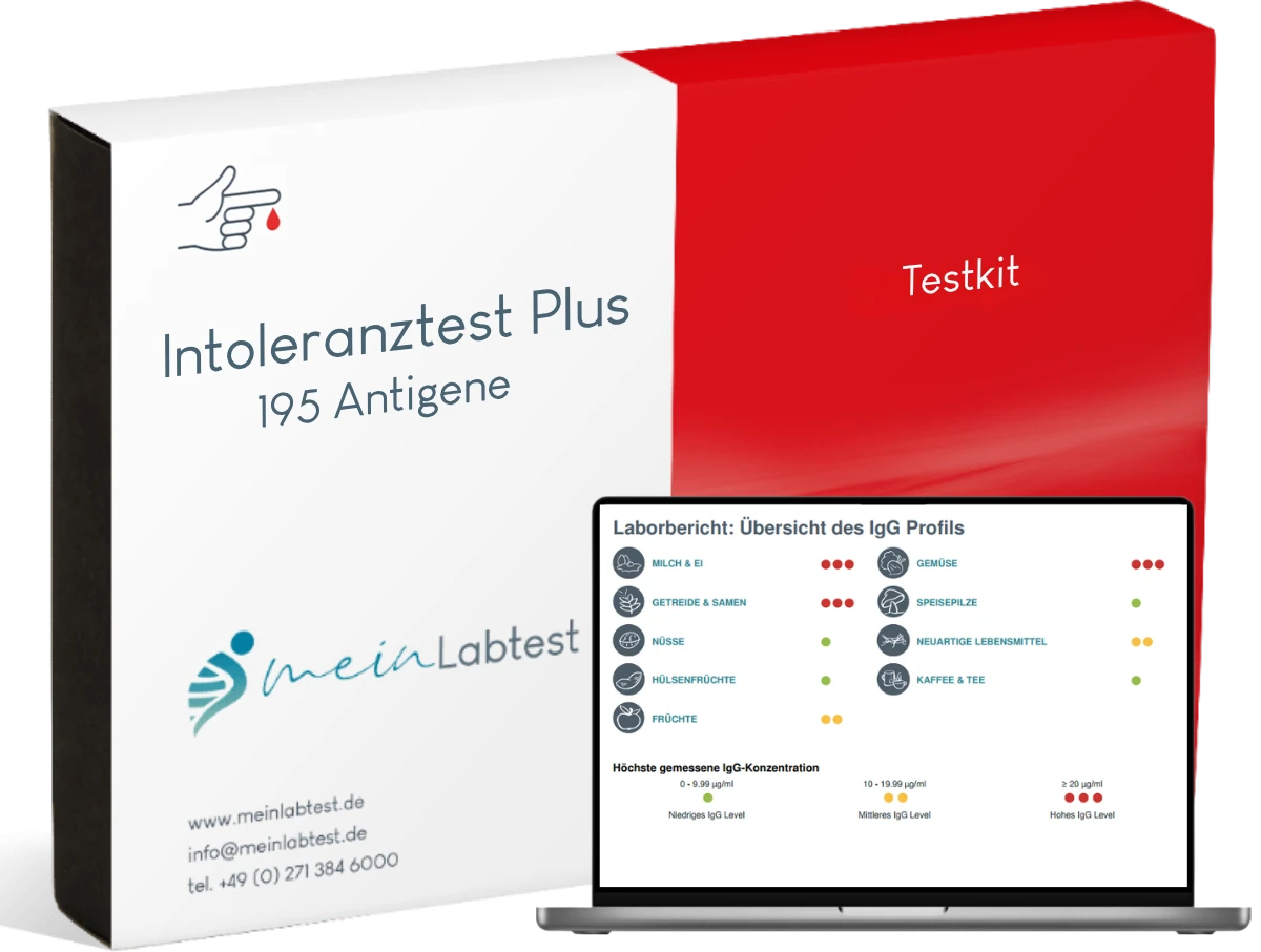 Lebensmittelunverträglichkeit-Test Plus