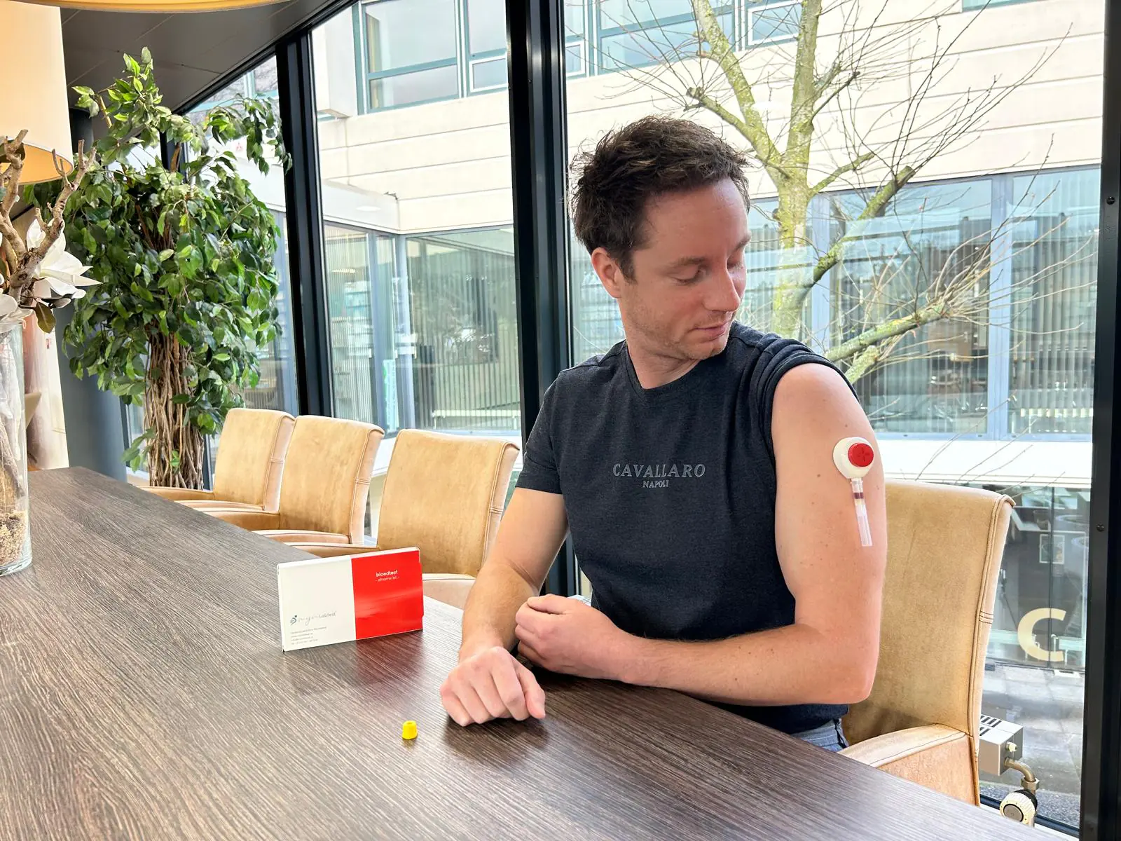 Tasso+: Blutabnahme am Oberarm statt Fingerstich